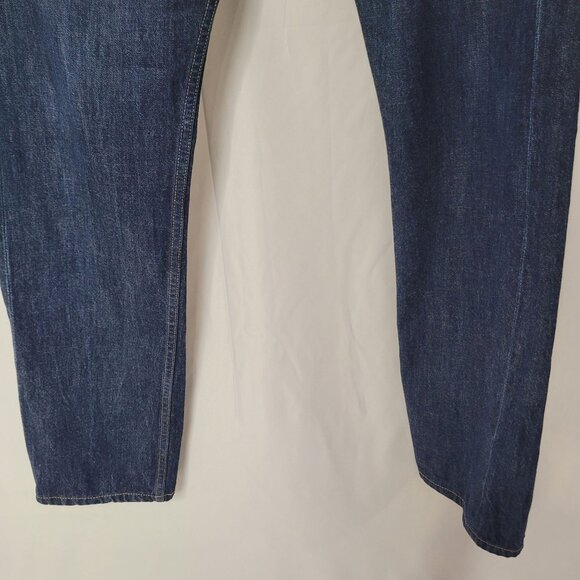 VTG Billy Reid Selvedge Men's Indigo Washed Straight Denim Jeans 35630 Sz 33X30 - Picture 4 of 11
